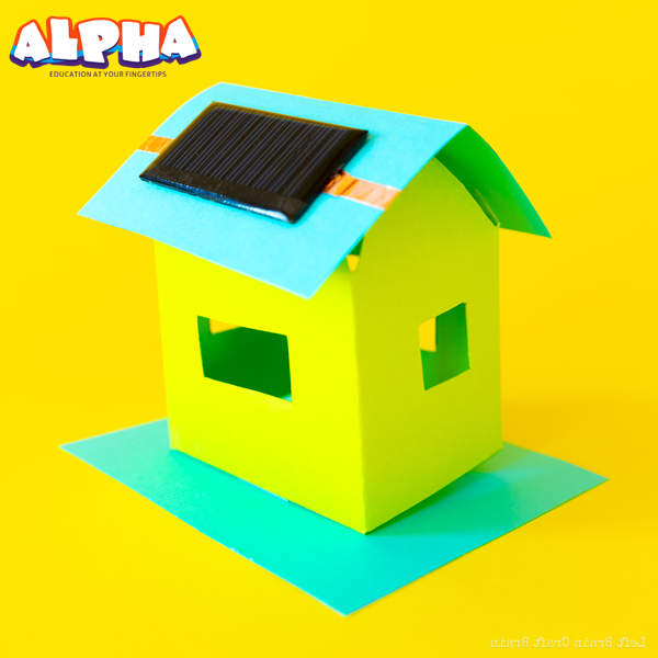 Alpha science classroom： Solar-Powered Paper House